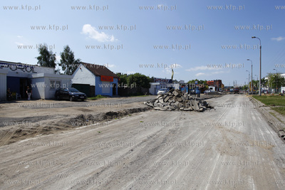 Gdansk Zaspa. Przebudowa ul Hynka, ktora ma zwiazek...