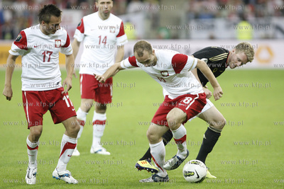 Gdansk. Stadion pilkarski PGE Arena. Mecz towarzyski...