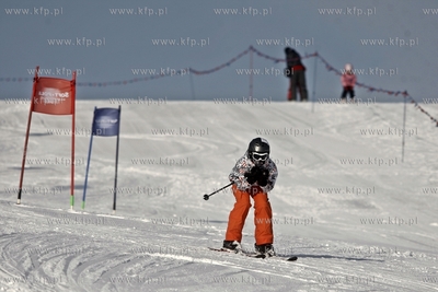 Stok narciarski w Trzepowie w okolicach Przywidza....