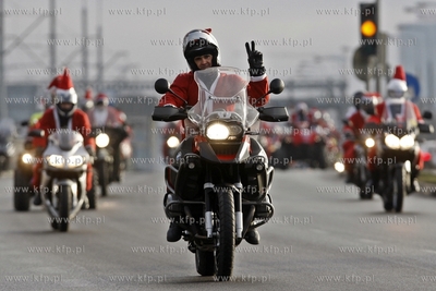 Gdansk. Ul.Marynarki Polskiej. XII edycja parady Mikolaje...