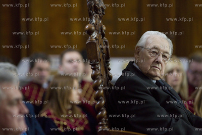 Gdańsk. Dwór Artusa. Uroczysta sesja Rady Miasta....