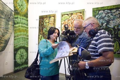Galeria ZPAP w Gdańsku. Otwarcie wystawy Heleny Sadłek...