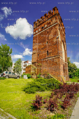 Brama Mariacka w Malborku z XIV w., w którym znajduje...