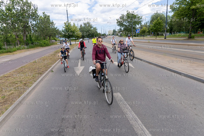 Wielki Przejazd Rowerowy na ulicach Gdańska. 09.06.2024...