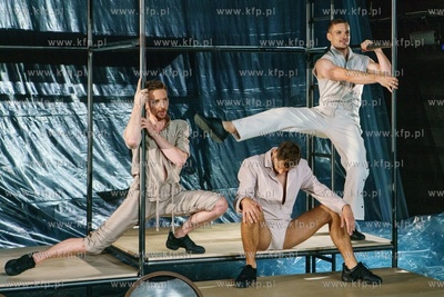 Gdańsk, Teatr Wybrzeże. Malarnia. Próba medialna...