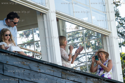 Sopot. Hipodrom. Wyścigi konne Sopot oraz Konkurs...