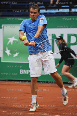 Sopot. Korty SKT. Zawody BNP Paribas Polish Open.
Nz...