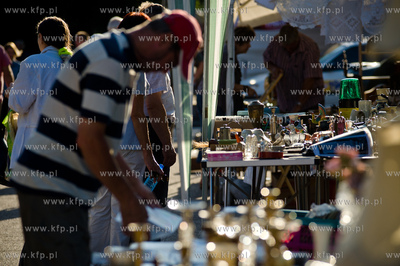 Gdansk.  Jarmark Dominikanski. Pchli targ przy Podwalu...