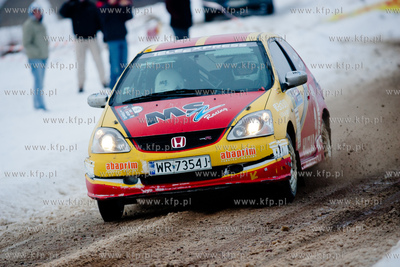 Strzepcz. Odcinek specjalny 8 Rajdu Lotos Baltic Cup....