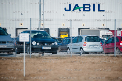 Kwidzyn. Fabryka firmy Jabil produkujacej produkty...