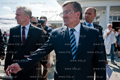 Sopot - molo. Przystan Jachtowa. Uroczystosc slubowania...