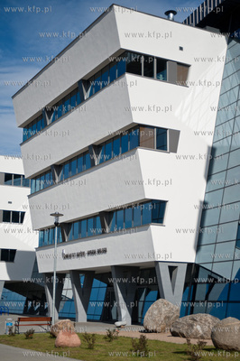 Gdansk. Nowo otwart wydzial Biologii Uniwersytetu Gdanskiego....