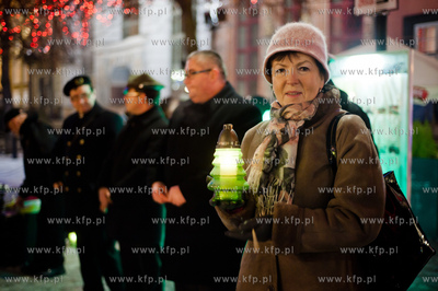Gdansk. Dlugi Targ. Zuchy i harcerze Choragwi Gdanskiej...