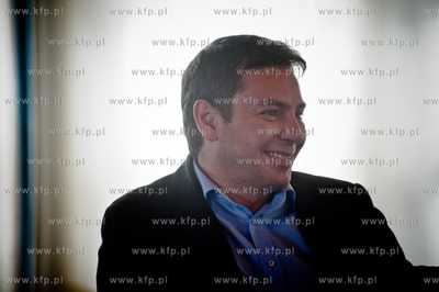 Gdynia. Restauracja F.Minga. Konferencja prasowa inaugurujaca...