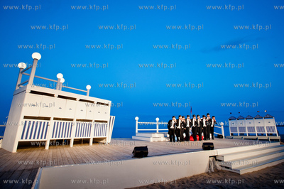 Gdynia, Orlowo. Spektakl pt. Slodkie Lata 20, 30......