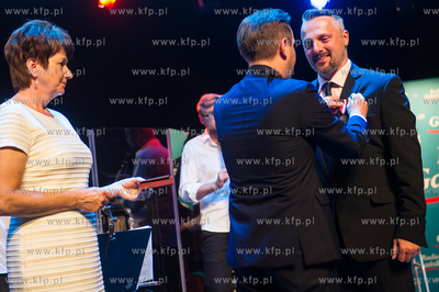 Gdansk. Europejskie Centrum Solidarnosci. Gala 70-lecia...