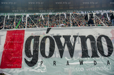 Stadion Energa Gdansk. Mecz o mistrzostwo Ekstraklasy....