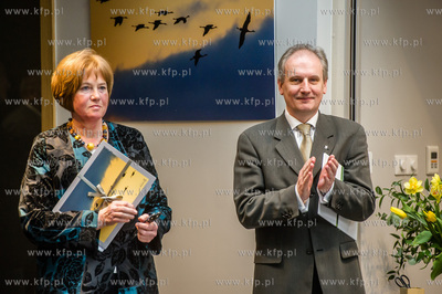 Gdansk. Uroczystosc oficjalnego otwarcia nowej siedziby...