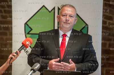 Gdańsk. Centrum Hewelianum. Konferencja prasowa Gdańskiego...