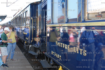 Legendarny pociąg Orient Express po raz pierwszy w...