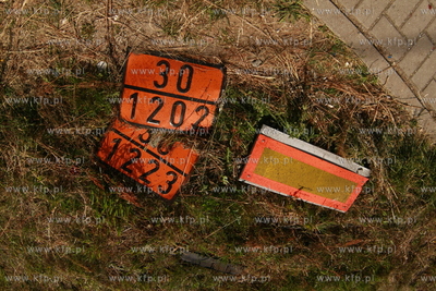 Mosty kolo Leborka. Pociag SKM uderzyl w cysterne....