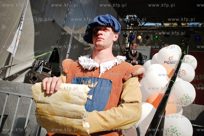 Uroczystosci zakonczenia Jarmarku sw Dominika w Gdansku....