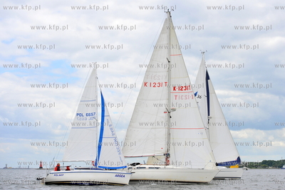 Gdansk - Brzezno. Regaty o Puchar Mariny Gdansk. 19.06.2010...