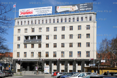 Gdansk. Siedziba Komisji Krajowej i Zarzadu Regionu...