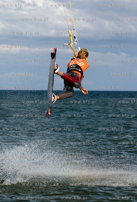 Rewa. II etap zawodow Ford Kite Cup o Puchar Polski...