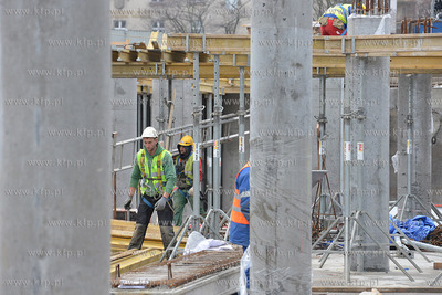 Gdynia. Na terenie sasiadujacym z apartamentowcem Sea...