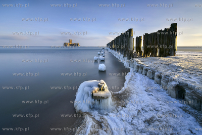 Zimowa plaza w Gdyni Babie Doly. Torpedownia 29.12.2015...