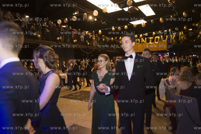 Gdańsk. Studniówka I LO w Starym Maneżu. 12.01.2019...