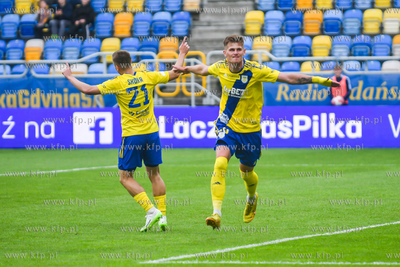 3 kolejka Fortuna I liga. Mecz Arka Gdynia - Polonia...