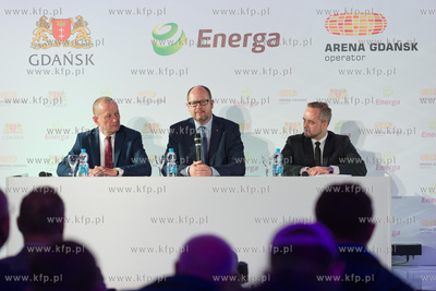 Uroczyste podpisanie umowy sponsorskiej oraz nadania...