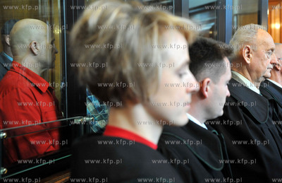 Gdansk. Sad Okregowy. Andrzej H. domniemany szef gangu...