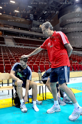 Ergo Arena na granicy Gdanska i Sopotu. Otwarty trening...