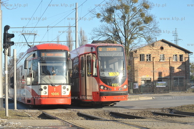 Gdansk. Oliwa. Skrzyzowanie al. Grunwaldzkiej i ul....