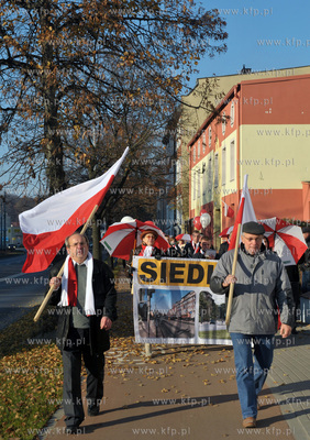 Dzielnicowe obchody Dnia Niepodleglosci w Gdansku Siedlcach...
