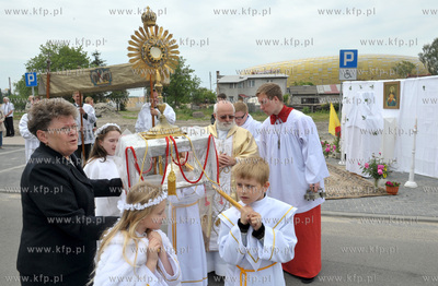 Procesja Bozego Ciala parafii sw. Anna i Joachima....