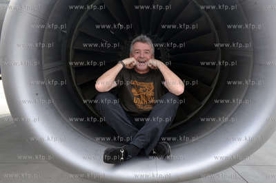 Port Lotniczy Gdansk. Konferencja Michael'a O'Leary...