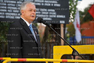 Uroczystosci rocznicy podpisania porozumien sierpniowych...