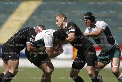Gdansk. Polfinal play off ekstraligi rugby Lechia Gdansk...