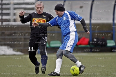 Gdansk. Boisko przy ul. Traugutta.  Sylwestrowy mecz...