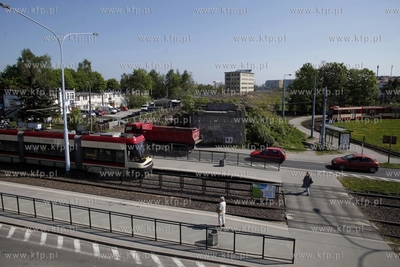 Trasa przyszlej Pomorskiej Kolei Metropolitalnej. Nz....