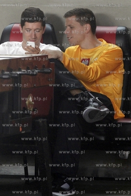 Gdansk. Restauracja Stacja de Luxe. Pilkarze reprezentacji...