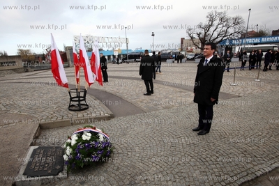 Wizyta premiera Francji  Manuela Vallsa w Gdańsku....