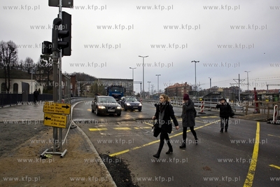 Oddany od użytku nowy wiadukt kolejowy w ciągu ul....