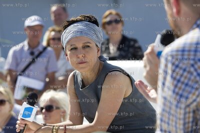 Literacki Sopot. Spotkanie z Olgą Tokarczuk. 16.08.2018...