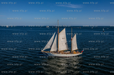 Baltic Sail. Parada żaglowców na Zatoce Gdańskiej....