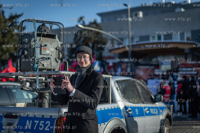 Demonstracja wsparcia dla lekarzy i pacjentek w Gdańsku....